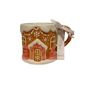 NEW Arlington‎ Designs Christmas Gingerbread House Mug